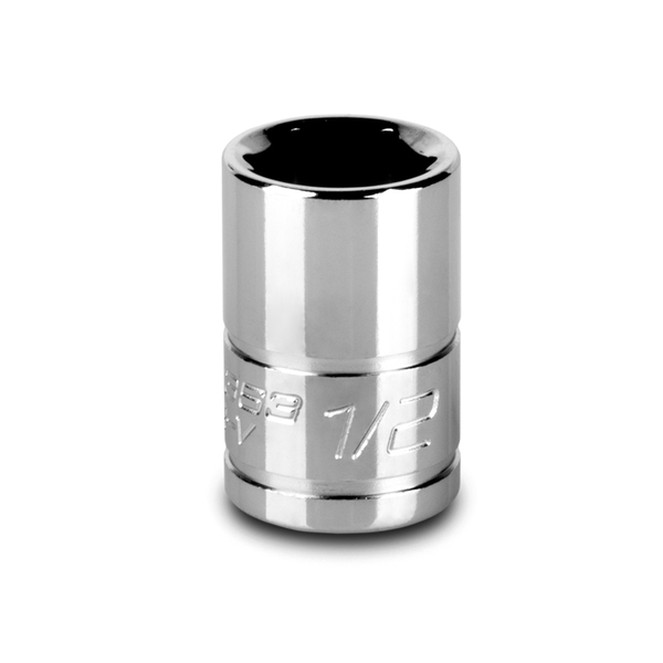 Capri Tools 3/8 in Drive 1/2 in 6-Point SAE Shallow Socket 1-2353